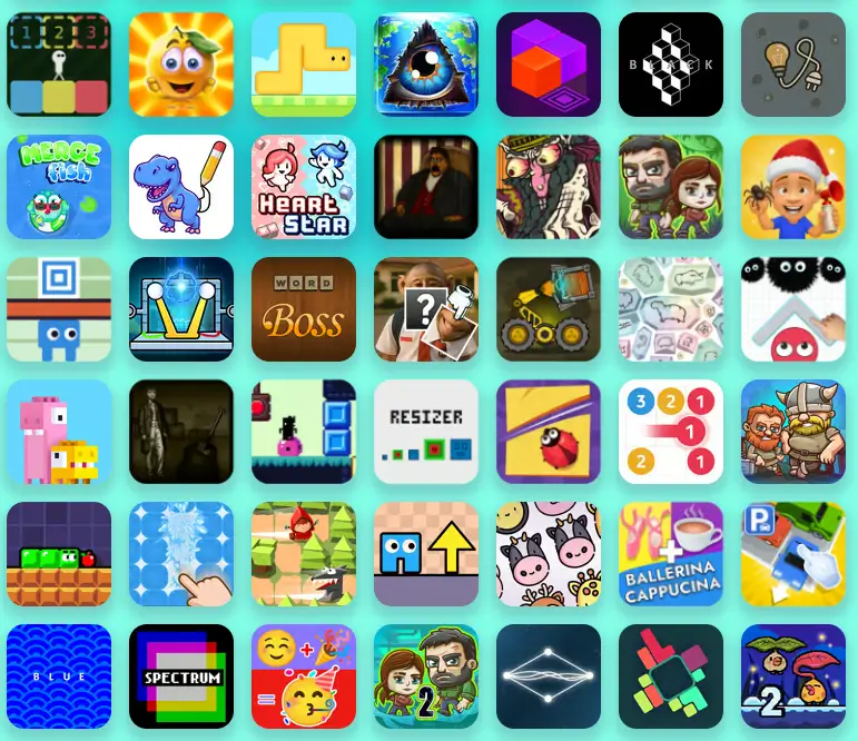 Abstract visualization of game code and connections